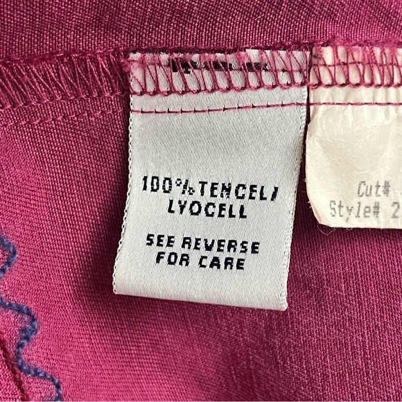 Vintage Y2k Amy K Su Purple Maxi Dress Teacher Grammacore Hippie Boho Artsy M - Picture 8 of 11